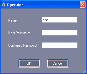 การเปลี่ยน username password เข้าโปรแกรม