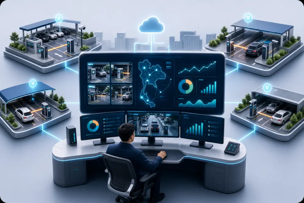 Command Center บริหารหลายสาขาออนไลน์ DPARK