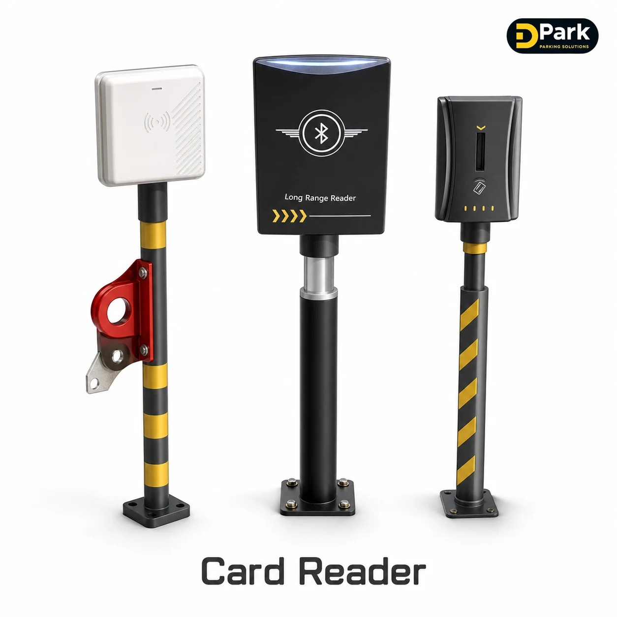หัวอ่านบัตรไม้กั้นรถ RFID Reader / Bluetooth 