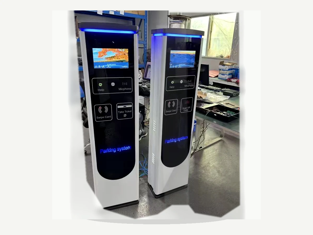 CP-MC10C เครื่องอ่านบัตรและสแกน QR ขาออก ใช้คู่กับเครื่องกดบัตร CP-MC09C