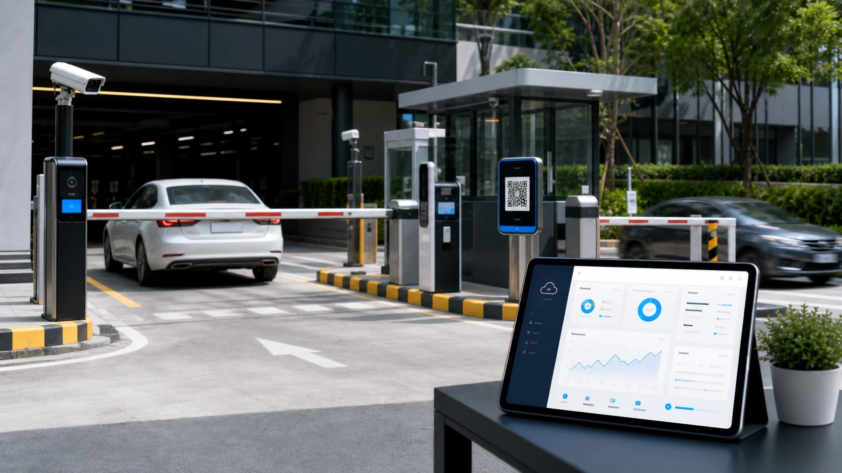 ระบบลานจอดรถ (Car Park System) DPARK ควบคุมการเข้าออกรถยนต์พร้อมคิดค่าบริการอัตโนมัติ